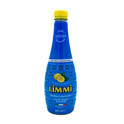 Limmi Jus De Citron 100% Naturel 500ml