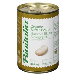 Bioitalia Haricots Blancs Biologiques 398 ml
