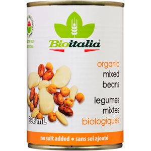 Bioitalia Mixed Beans Organic 398 ml 