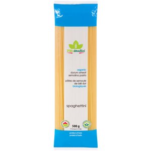 Bioitalia Organic Durum Wheat Semolina Pasta Spaghettini 500 g 