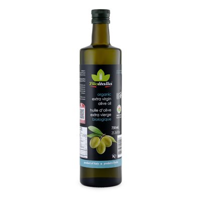 Bioitalia Huile d'Olive Extra Vierge Biologique 750 ml Bioitalia Huile d'Olive Extra Vierge Biologique 750 ml