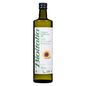 Bioitalia Huile de Tournesol Biologique 750 ml