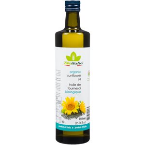Bioitalia Organic Sunflower Oil 750 ml 
