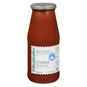 Bioitalia Tomates Broyées Style Rustique Biologiques 418 ml