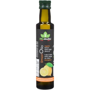 Bioitalia Limon Olio Organic Lemon Extra Virgin Olive Oil 250 ml 