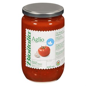 Bioitalia Sauce tomate Aglio bio 660ml
