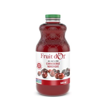 Fruit D'Or Pure Cranberry Juice 946Ml