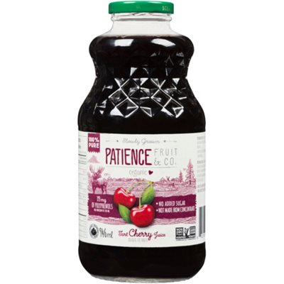 Patience Fruit & Co Jus de Cerise Griotte Biologique 946 ml Patience Fruit & Co Jus de Cerise Griotte Biologique 946 ml