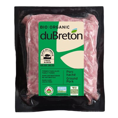 duBreton Organic Ground Pork 454g