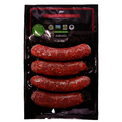 duBreton Saucisses Italiennes Fortes Bio duBreton Saucisses Italiennes Fortes Bio