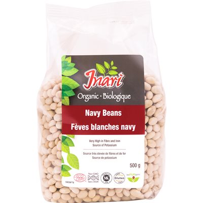 Inari Feves Blanches Navy bio 500G Inari Feves Blanches Navy bio 500G