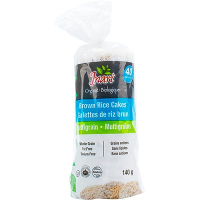 Inari Gallettes De Riz Multigrains Bio 140G Inari Gallettes De Riz Multigrains Bio 140G