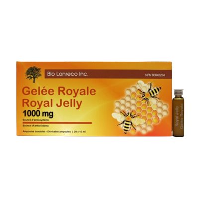 Bio Lonreco Gelée royale 1000 mg Bio Lonreco Gelée royale 1000 mg