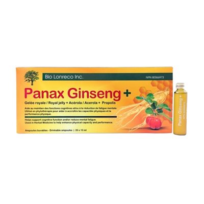 Bio Lonreco Panax Ginseng + 20x10ml Bio Lonreco Panax Ginseng + 20x10ml