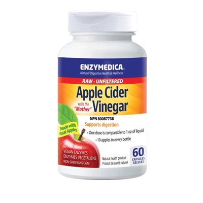 Enzymedica Vinaigre Cidre Pomme 60caps Enzymedica Vinaigre Cidre Pomme 60caps