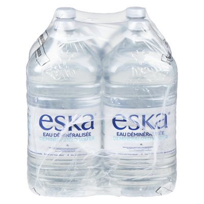 Eska Demineralized Water 4x4L