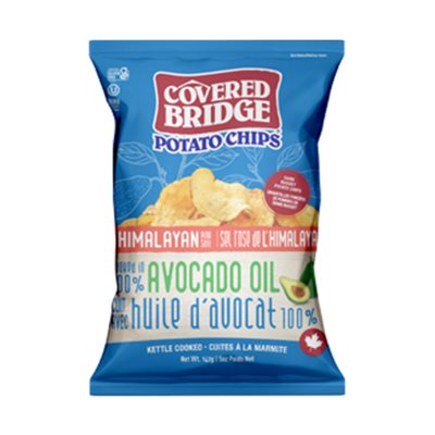 COVERED BRIDGE CROUSTILLES SEL HIMALAYA HUILE AVOCAT 142g COVERED BRIDGE CROUSTILLES SEL HIMALAYA HUILE AVOCAT 142g