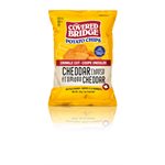 COVERED BRIDGE CHIPS CHEDDAR CHEESE CRINKLE CUT 170g