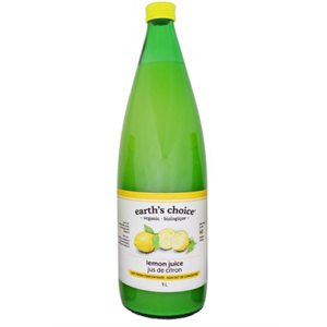 Earth's Choice organic Lemon Juice 1L