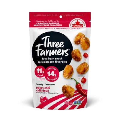 Three Farmers Roasted Fava Beans-Sweet Chili 140g