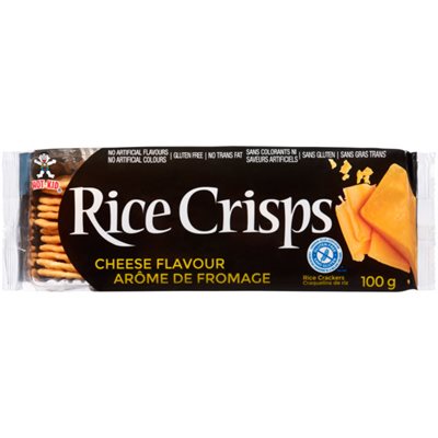 Hot-Kid Rice Crisps Craquelins de Riz Arôme de Fromage 100 g Hot-Kid Rice Crisps Craquelins de Riz Arôme de Fromage 100 g