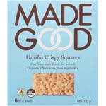 Made Good Organic Crispy Squares Vanilla 6 Bars x 22 g (132 g)