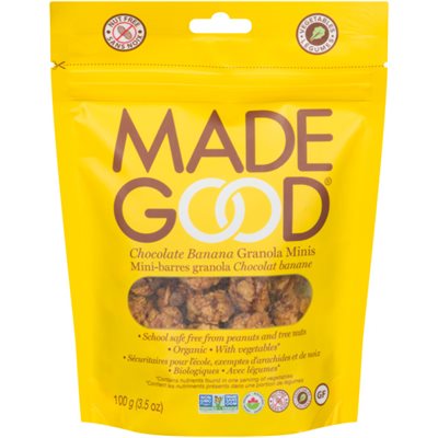Made Good Organic Granola Minis Chocolate Banana 100 g 