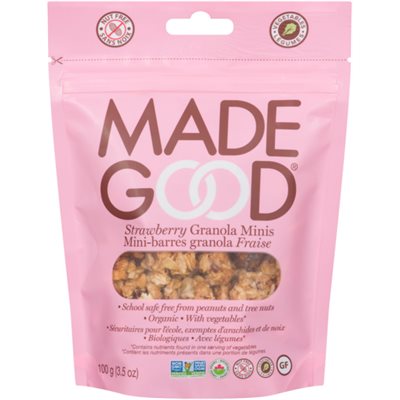 Made Good Organic Granola Minis Strawberry 100 g 