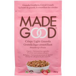 Made Good Organic Crispy Light Granola Strawberry 284 g 