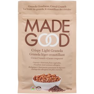 Made Good Organic Crispy Light Granola Cocoa Crunch 284 g 