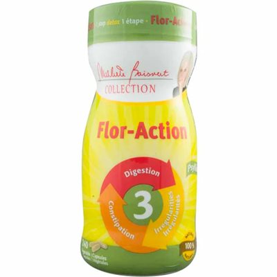 Comprimés de Psyllium Flor-Action 240un Comprimés de Psyllium Flor-Action 240un