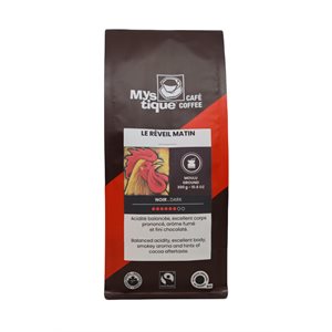 Cafe Mystique Organic Coffee Full Body le Reveil Matin Blend Filter Grind 300g