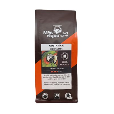 Café Mystique café Costa Rica Mouture Filtre bio 300g