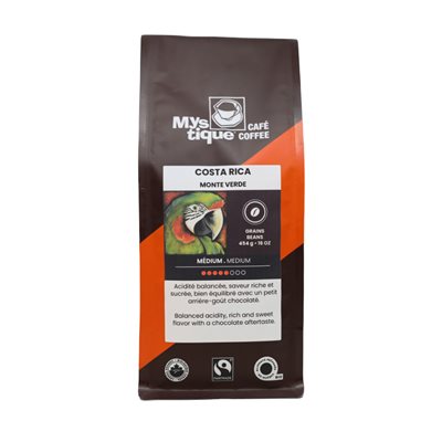 Café Mystique café bio Costa Rica 454g Café Mystique café bio Costa Rica 454g