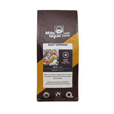 Café Mystique café Equit-Espresso bio 454g Café Mystique café Equit-Espresso bio 454g