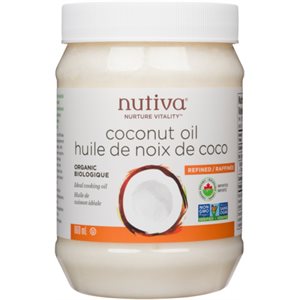 Nutiva Huile de Noix de Coco Raffinée 860 ml