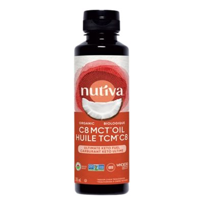 Nutiva Organic C8 MCT oil 355ml