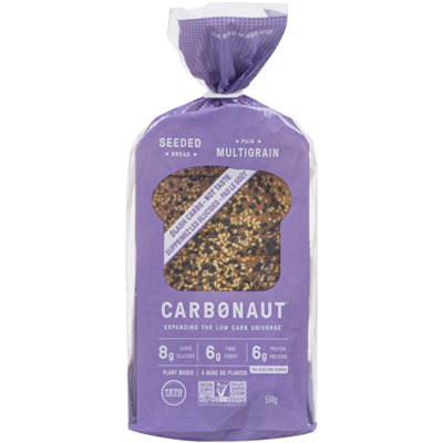Carbonaut Pain Multigrain Faible En Glucide 544g Carbonaut Pain Multigrain Faible En Glucide 544g