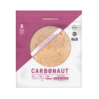 Carbonaut Tortillas Sans gluten-keto 210g Carbonaut Tortillas Sans gluten-keto 210g