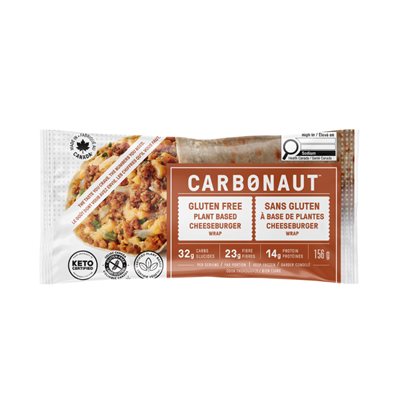 Carbonaut Gf Plant Based Cheeseburger Wrap 156g