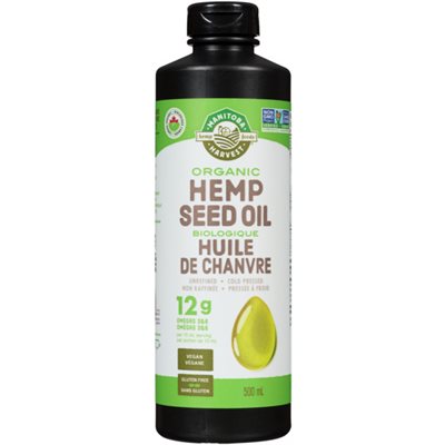 Manitoba Harvest Organic Hemp Seed Oil 500 ml 