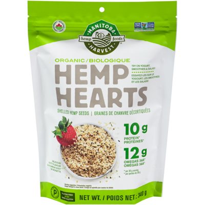 Manitoba Harvest Organic Shelled Hemp seeds 340 g 