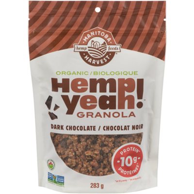 Manitoba Harvest Organic Hemp Dark Chocolate Granola 283g