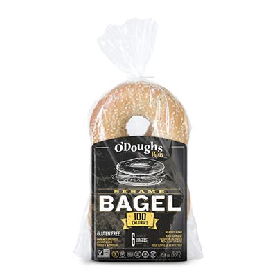 O'Doughs Bagel Minces Sésame 6 Bagels 300 g O'Doughs Bagel Minces Sésame 6 Bagels 300 g