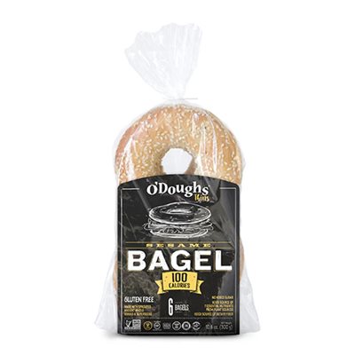 O'Doughs Bagel Thins Sesame 6 Bagels 300 g