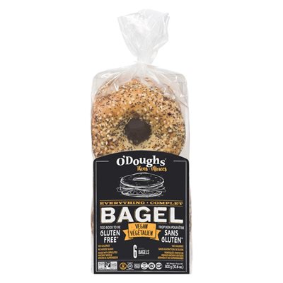 O'Doughs Bagel Minces Complet 6 Bagels 300 g O'Doughs Bagel Minces Complet 6 Bagels 300 g