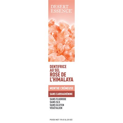 Dentifrice Au Sel Rose De L'Himalay Dentifrice Au Sel Rose De L'Himalay