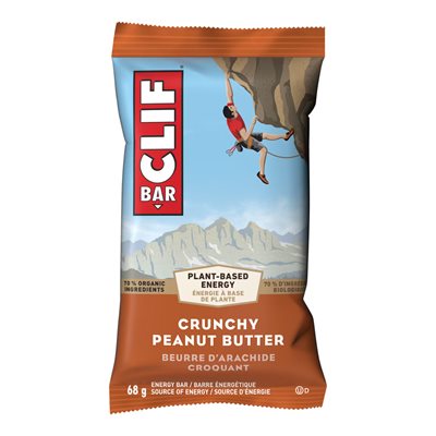 Clif Bar Barre énergétique Beurre d'Arachide Croquant 68 g Clif Bar Barre énergétique Beurre d'Arachide Croquant 68 g