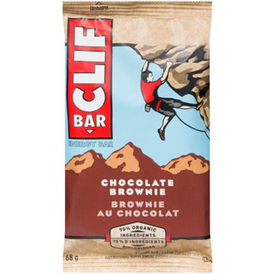 Clif Bar Barre énergétique Brownie au Chocolat 68 g Clif Bar Barre énergétique Brownie au Chocolat 68 g