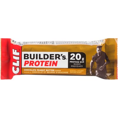 Clif Builders Barre Protéinée Saveur de Chocolat et Beurre d'Arachide 68 g Clif Builders Barre Protéinée Saveur de Chocolat et Beurre d'Arachide 68 g